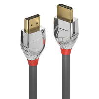 Lindy 37872 HDMI-Kabel 2 m HDMI Typ A (Standard) Grau, Silber