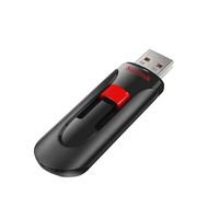 SanDisk Cruzer Glide unità flash USB 256 GB USB tipo A 2.0 Nero, Rosso
