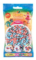 Hama Beads 207-91 Perle Rohrförmige Perle Mehrfarbig