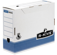 Fellowes 0026501 scatola per la conservazione di documenti Blu, Bianco