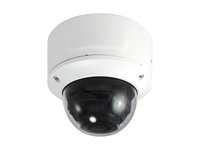 LevelOne GEMINI Zoom Dome IP Network Camera, 5-Megapixel, H.265, 4.3X Optical Zoom, 802.3af PoE, IR LEDs, two-way audio, Indoor/Outdoor, Vandalproof