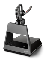 POLY 5200 Office Headset Vezeték nélküli Fülre akasztható, Hallójárati Iroda/telefonos ügyfélközpont Bluetooth Fekete