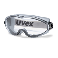Uvex 9302285 Schutzbrille/Sicherheitsbrille Grau, Schwarz