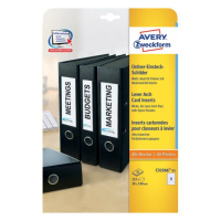 Avery C32266-25 étiquette à imprimer Blanc Imprimante d'étiquette non-adhésive