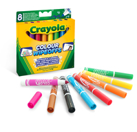 Crayola 03-8223 marcatore Nero, Blu, Marrone, Verde, Arancione, Rosa, Rosso, Giallo 8 pz