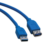 Tripp Lite U324-006 USB 3.0 SuperSpeed-Verlängerungskabel (A Stecker/Buchse), Blau, 1,83 m