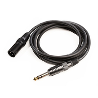 Monkey Banana 231180 audio kabel 3 m 6.35mm XLR Zwart
