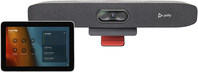 POLY Studio Small Room Kit for MS Teams: Studio R30 USB Video Bar with GC8 (ABU)