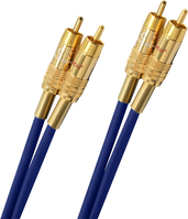 OEHLBACH D1C2032 audio kábel 1 M 2 x RCA Kék, Arany