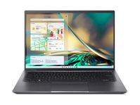 Acer Swift X (SFX14-51G-5876) Ultrabook / Laptop | 14 2.2K Display | Intel Core i5-1240P | 16 GB RAM | 512 GB SSD | NVIDIA GeForce RTX 3050 | Windows 11 | QWERTZ Tastatur | grau