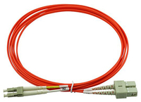 BlueOptics SFP3132DU5MK Glasvezel kabel 5 m LC SC OM2 Rood