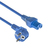 ACT AK5316 cable de transmisión Azul 1 m CEE7/7 C15 acoplador