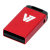 V7 Nano USB 2.0 32GB USB flash drive USB Type-A Rood