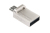 Transcend JetFlash 880 OTG 64GB USB-Stick USB Type-A / Micro-USB 3.2 Gen 1 (3.1 Gen 1) Schwarz, Silber