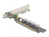 DeLOCK PCI Express x16 Karte zu 4 x intern SFF-8654 4i NVMe - Bifurcation