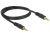 DeLOCK 83435 cable de audio 1 m 3,5mm Negro