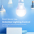 TP-Link Tapo Smart Wi-Fi Light Bulb, Daylight & Dimmable