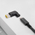 Akyga AK-ND-C11 tussenstuk voor kabels USB-C Slim Tip Zwart