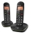 Doro PhoneEasy 100w Duo DECT-Telefon Schwarz