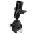 RAM Mounts Tough-Claw Medium Clamp Base with Double Socket Arm