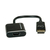 ROLINE 12.03.3164 video átalakító kábel 0,15 M DisplayPort HDMI A-típus (Standard) Fekete