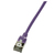 LogiLink Slim U/FTP Netzwerkkabel Violett 1 m Cat6a U/FTP (STP)