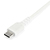 StarTech.com 2m USB A naar USB C Lader Kabel, Rugged Fast Charge & Sync USB 2.0 naar USB Type C Data Kabel met TPE Aramidevezel Mantel, M/M, 3A, Wit, Samsung S10, iPad Pro, Pixel