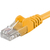 PremiumCord SP6UTP020Y hálózati kábel Sárga 2 M Cat6 U/UTP (UTP)