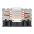 Antec A400i Circuiti integrati Raffreddatore d'aria 12 cm Nero, Rame, Argento 1 pz