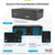 StarTech.com Secure 2-Port Dual-Monitor KVM Switch, DisplayPort, 4K 60Hz, NIAP 4.0 Gecertificeerde Desktop KVM, Metalen Behuizing, Made in USA