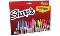 Sharpie Marqueur permanent FINE, BIG PACK de 18 "Red" (5050564)