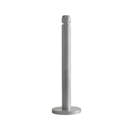 Smoker Station Smokers' Pole, silber-metallic