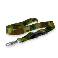 Produktbild - Kandinsky Schlüsselbänder 20 mm Camouflage, mit Clip-Lock