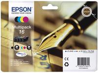Patrone Epson 16 4er-Pack black + color T1626