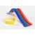 Velcro Doppelseitig - Haken und Schlaufen Klettband, 12mm x 200mm, Blau, Grün, Orange, Rot, Gelb