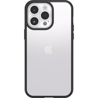 OtterBox React Apple iPhone 14 Pro Max - Schwarz Crystal - clear/Schwarz - ProPack (ohne Verpackung - nachhaltig) - Schutzhülle