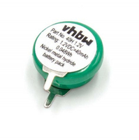 Bateria guzikowa V40H z 2 pinami, NimH, 1,2 V, 40 mAh