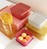 ALLC Lunch & snack box set Glitter SNSEGL37 gold blush 4 Stück