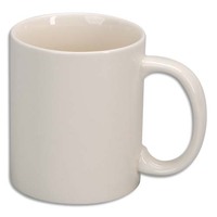 O'COLOR Lot de 6 mugs en céramique émaillée de haute qualité. A décorer