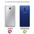 NALIA Custodia Integrale compatibile con Samsung Galaxy A8 2018, 360 Gradi Cover Hard-Case & Vetro Temperato, Fronte e Retro Telefono Cellulare Protezione Rigida Sottile Copertu...