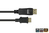 Anschlusskabel DisplayPort 1.2 an HDMI 1.4b, 4K @30Hz, vergoldete Kontakte, CU, schwarz, 3m, Good Co