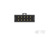 Buchsengehäuse, 10-polig, RM 2.54 mm, gerade, schwarz, 1658622-1