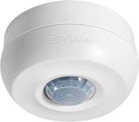 ESYLUX EB10430473 Falra szerelhető Mennyezeti jelenlét érzékelő 360 ° Fehér IP40