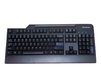 Keyboard (GREEK) FRU41A5080, Full-size (100%), Wired, PS/2, Black Tastaturen