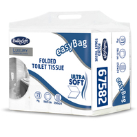 Carta Igienica Interfogliata Excellence Easy Bag Bulky Soft - 2 Veli - 250 Strap