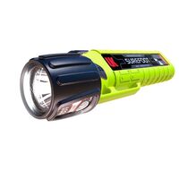 LED-EX helmet lamp and torch 4AA eLED SUREFOOT