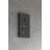 Rótulo para puertas con pictograma WC, H x A 148 x 105 mm, minusválidos.