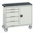Bott Verso mobile cabinet with cupboard and 5 drawers