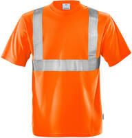 HighVis T-Shirt Kl.2 7411 TP Warnschutz-orange Gr. XL