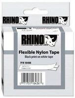 DYMO "Rhino" Feliratozógép szalag nylon 12 mm fehér (18488)